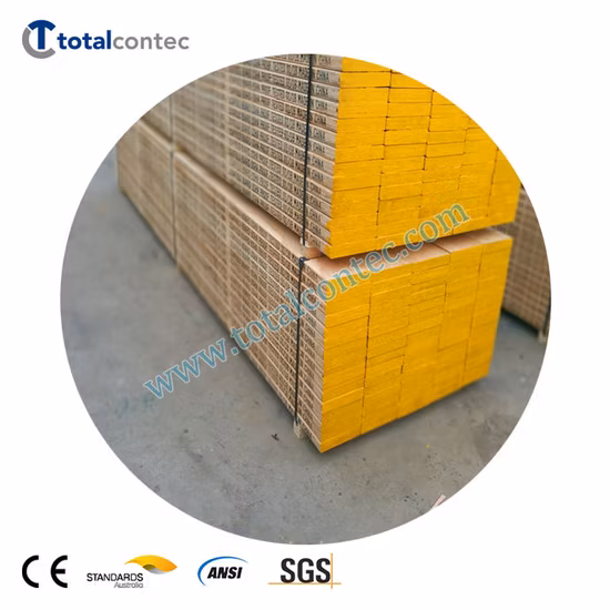 225mm, 230mm, 235mm Width Scaffolding LVL Wooded Board Osha Scaffolding Plank