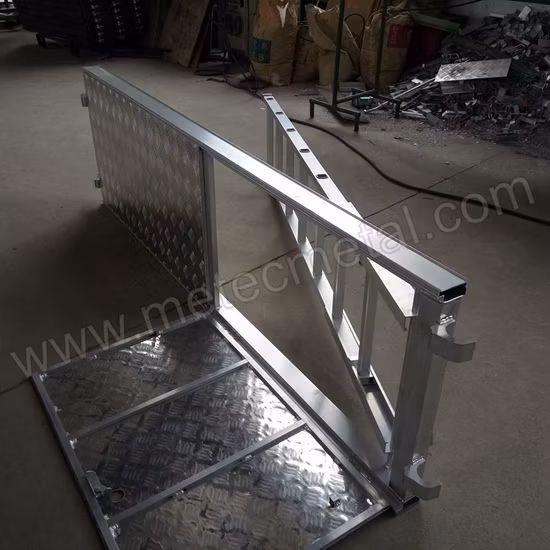 Galvanized Metal Layher Scaffold Deck / Planks for Steel Ringlock Scaffolding