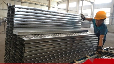 Construction Galvanized Scaffolding Boards Walking Platform Metal Deck Steel Plank