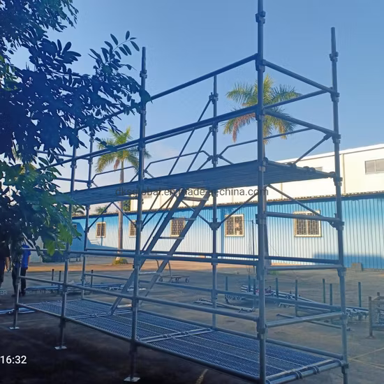 Building Material Constructon Ringlock Scaffolding Galvanized Solid Screw Base Jack