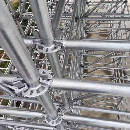 Wholesale Ringlock Scaffold Layher Scaffolding System for Bridge Building Construction