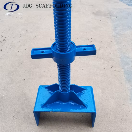 Scaffolding Base Jack Adjustable Screw Jack for Frame and Ringlock Scaffolding