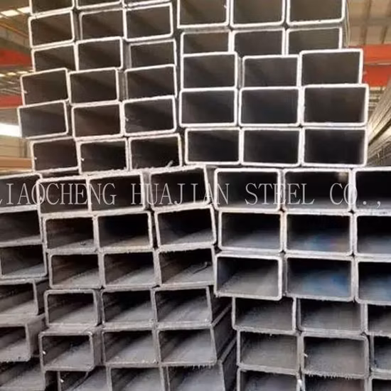 Gi Pipe Welded ERW Round Square Rectangular Rhs Shs Hollow Section Steel Tube Galvanised Steel Round Tube Seamless Square Steel Pipe for Scaffolding