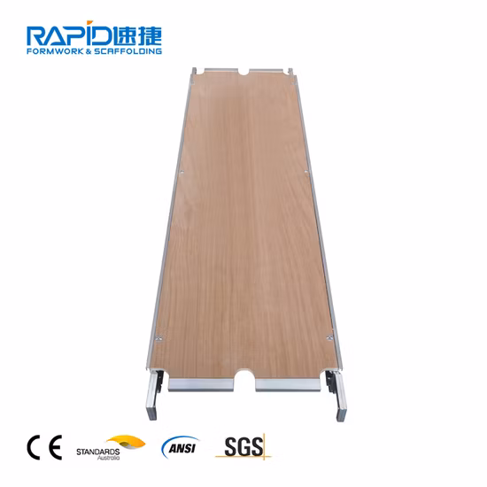 Aluminum Scaffold Prop Shore System Plywood Wood Platform Plank