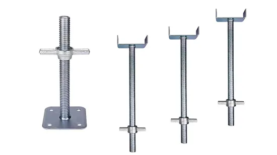 Scaffolding Accessories Adjust Height Base Jack Acor Jack Scaffold Levelling Screw Swivel Scaffold Jacks